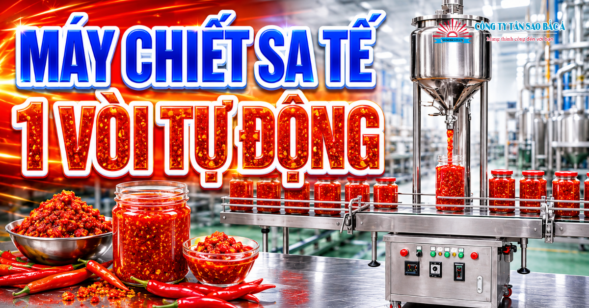 máy chiết rót sa tế 1 vòi