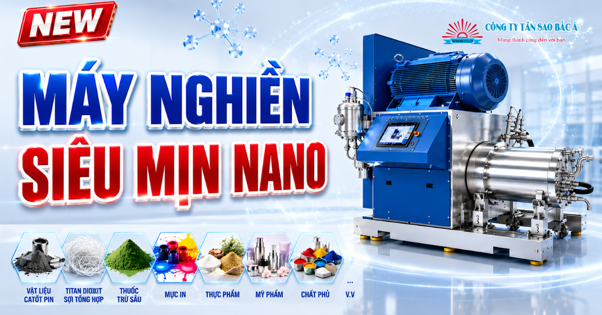 máy nghiền siêu mịn nano