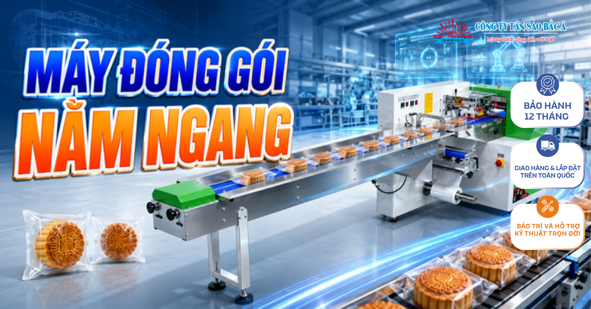 máy đóng gói nằm ngang
