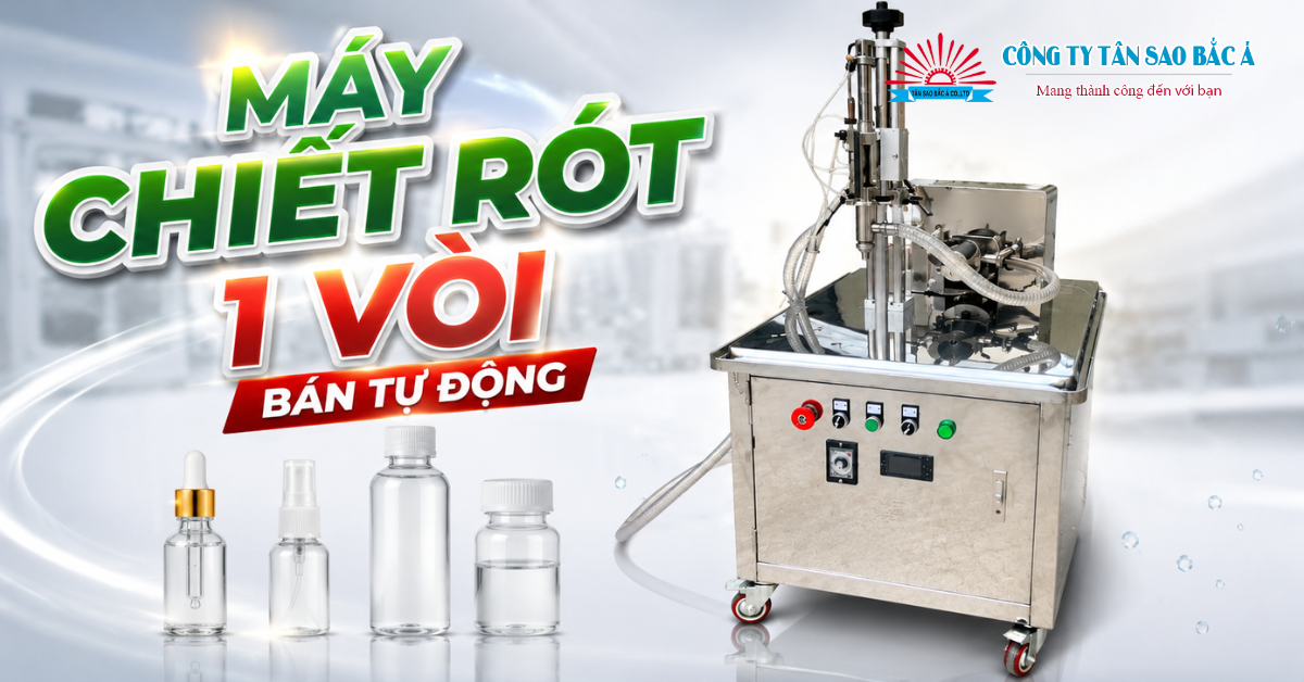 may chiet rot 1 voi ban tu dong