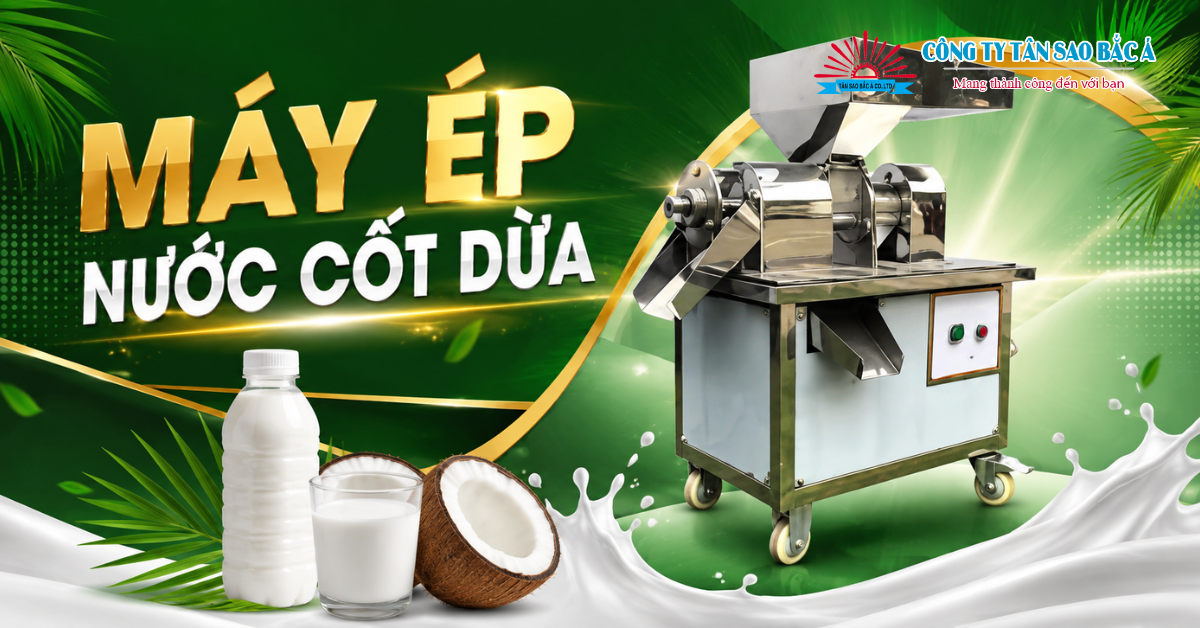máy ép nước cốt dừa