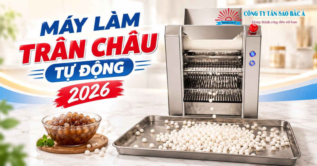 máy làm trân châu tự động